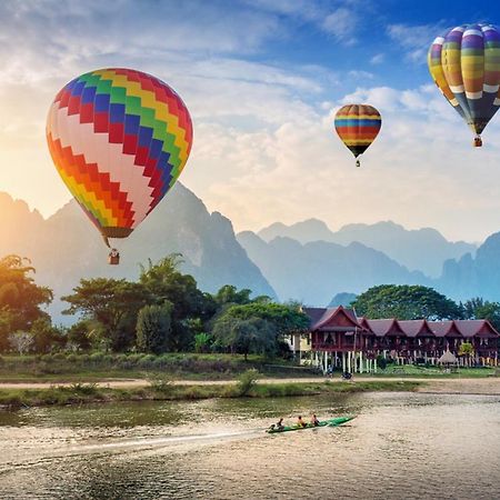 Vang Vieng Camellia Hotel Екстер'єр фото